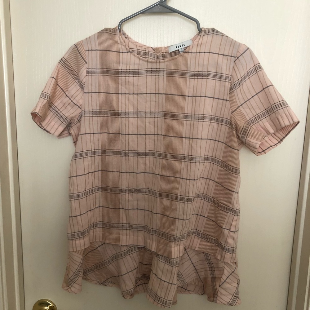 Pink blouse